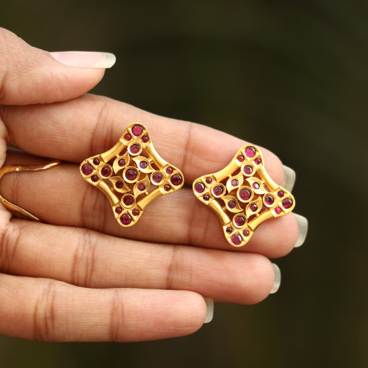 Antique Kemp Stud Earrings
