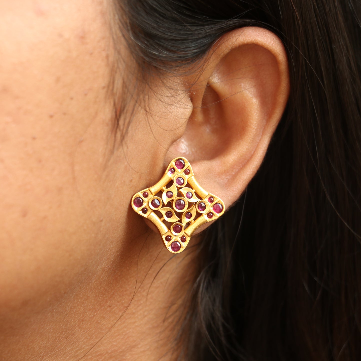 Antique Kemp Stud Earrings