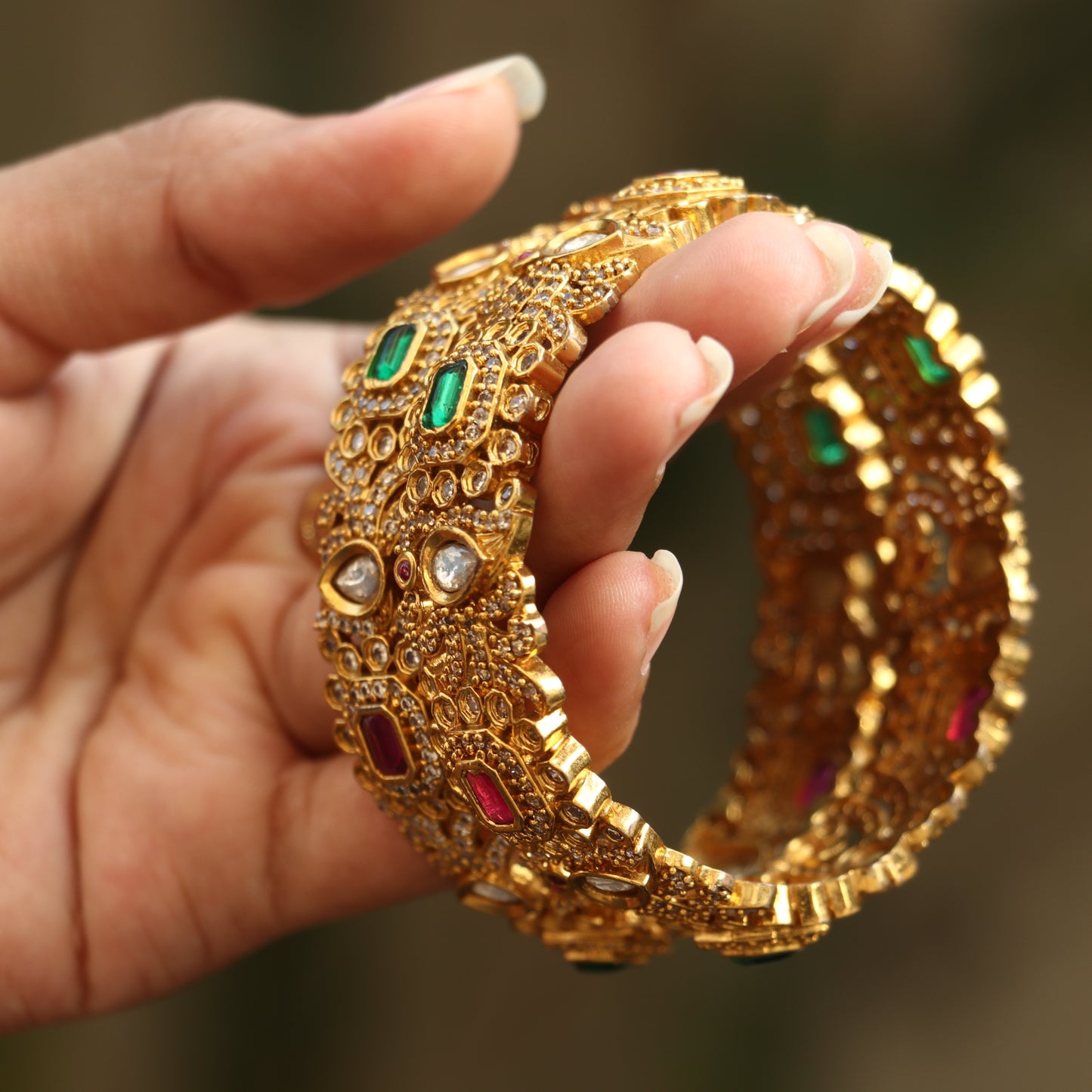 Antique AD Stone Bangles - 2.4