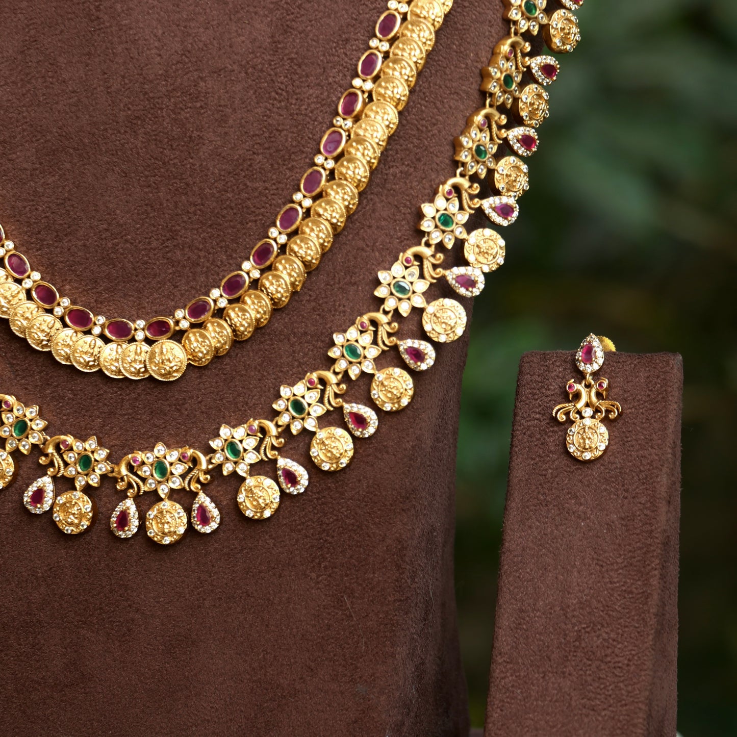 Antique Layered Bridal Jewellery Set