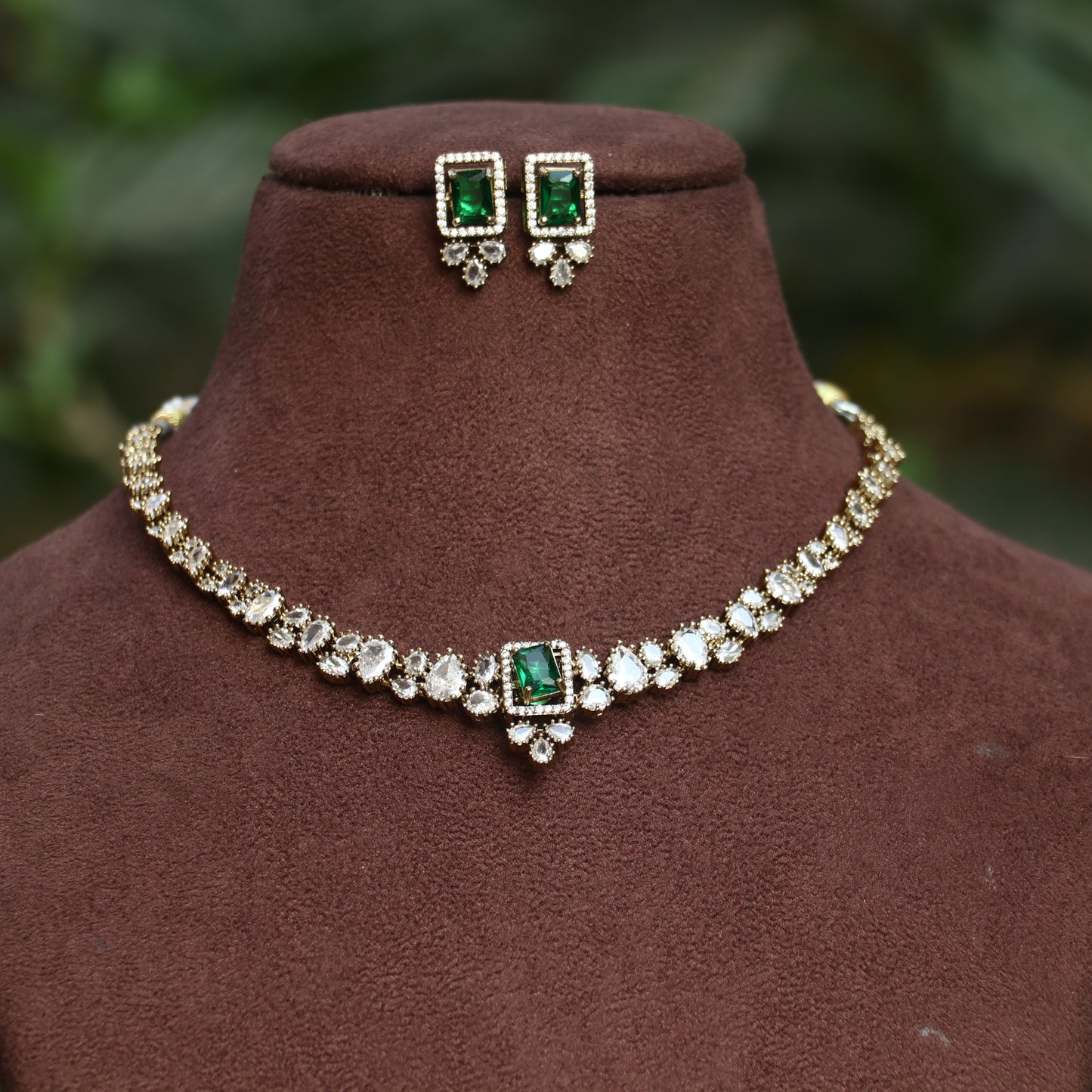 Interchangeable Stone Victorian Necklace