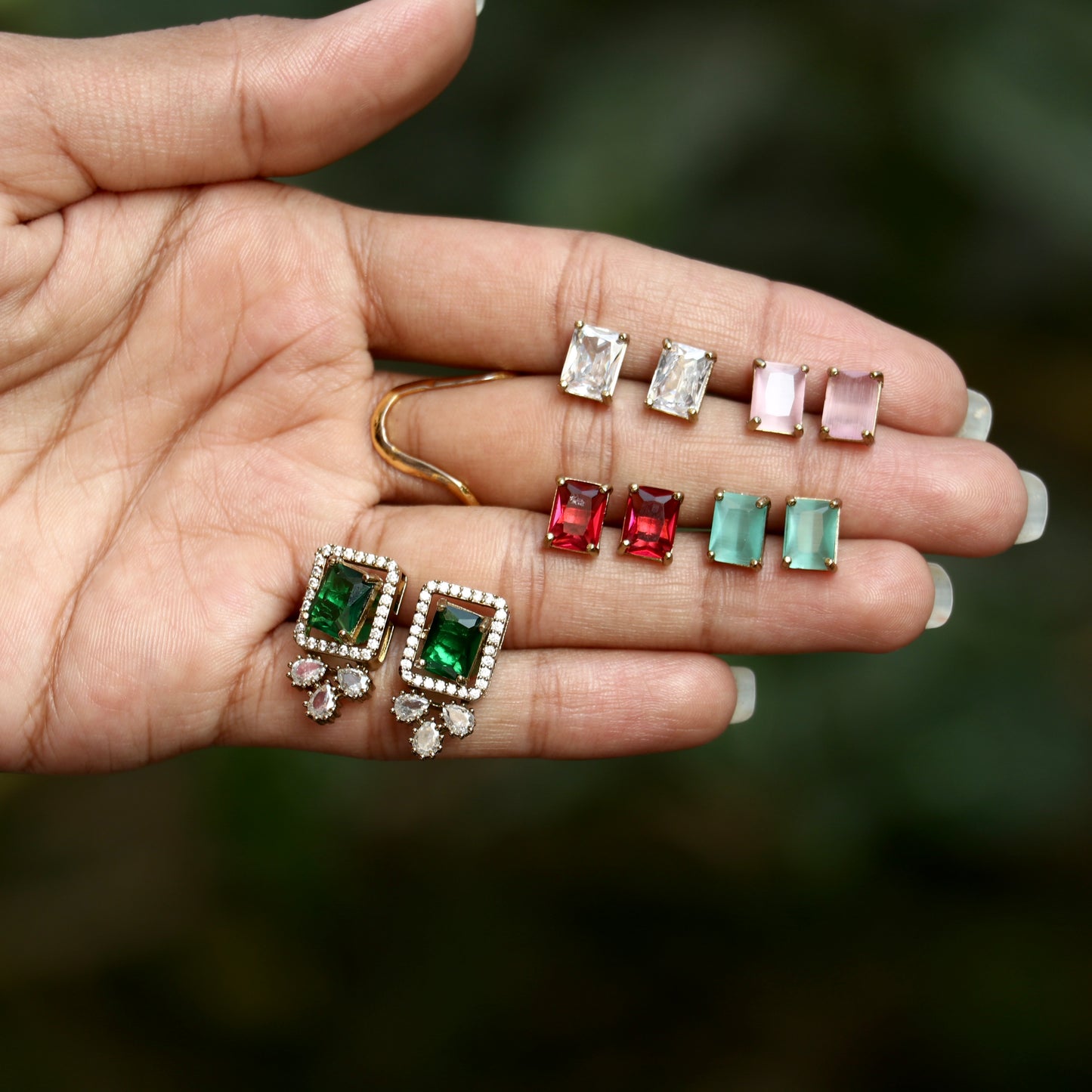 Interchangeable Stone Victorian Necklace