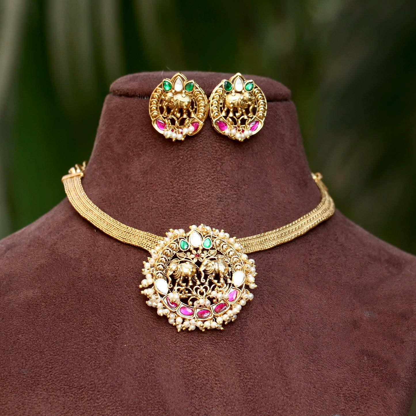 Antique Attigai Necklace