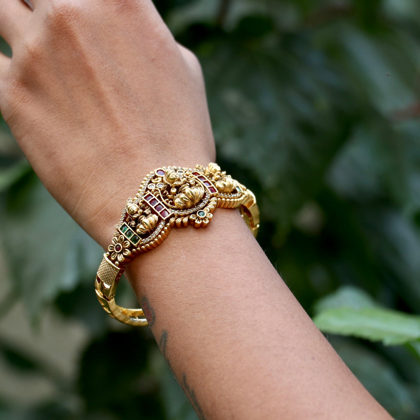 Antique Lakshmi Kada Bangle