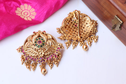 Peacock Decorated Jada Billalu