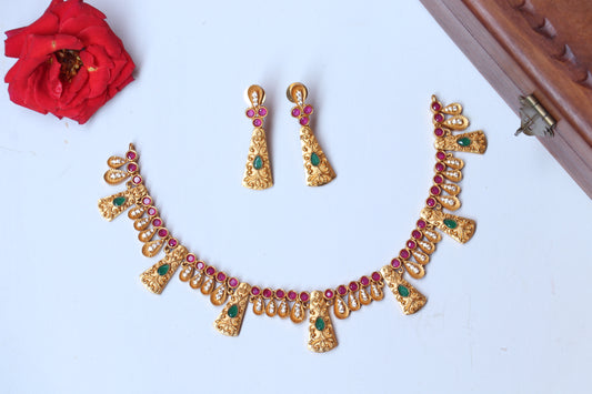 Traditional Drop Necklace Set