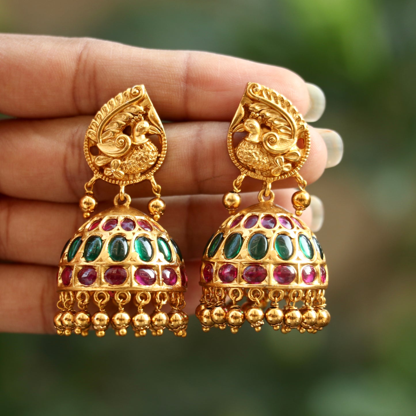 Kemp Peacock Design Jhumkas