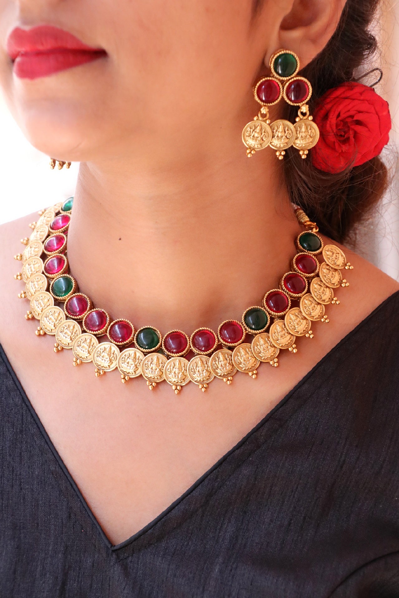 Rangbahar Necklace Set