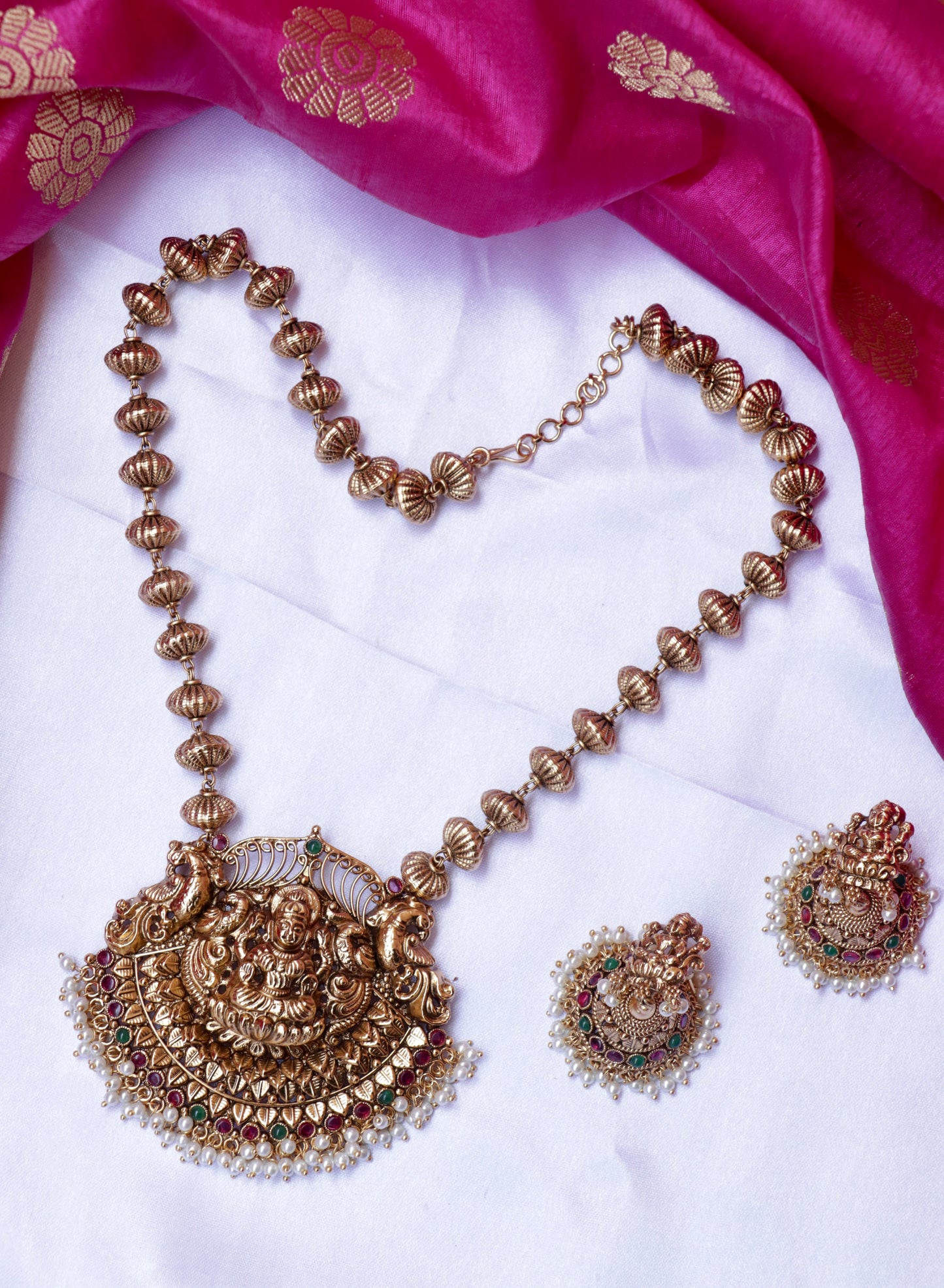 Keshavi Long Necklace Set