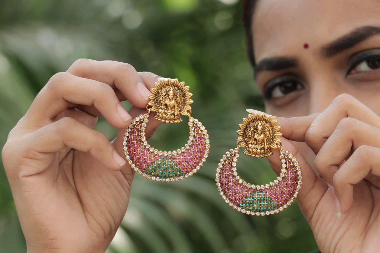 Chaitrika statement Earrings
